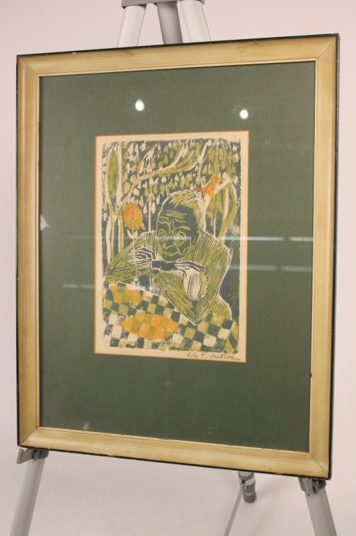 Artwork Signed ELLA F. JACKSON (1 of 4)