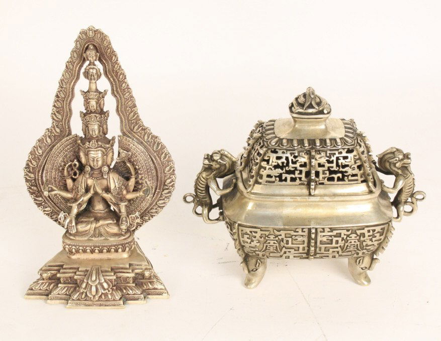 Antique Asian Pewter Pieces 2 (1 of 10)