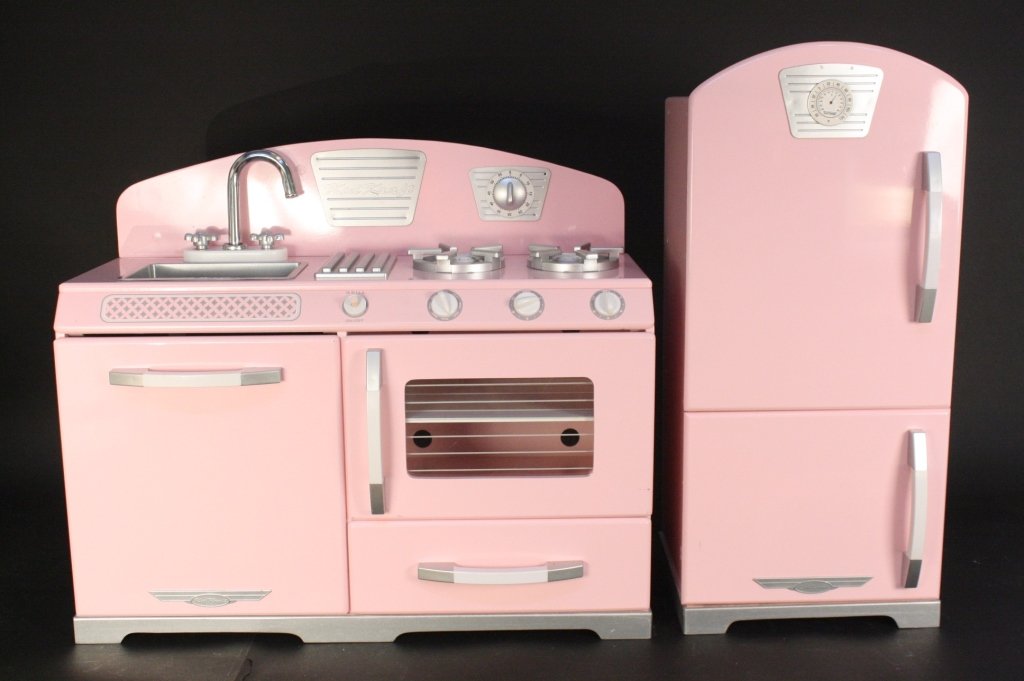 KID KRAFT Pink Kitchen Set (1 of 7)