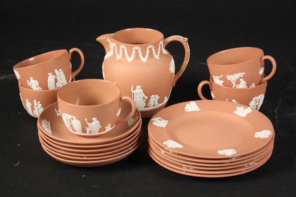 WEDGWOOD Terracotta Tea Set (1 of 5)