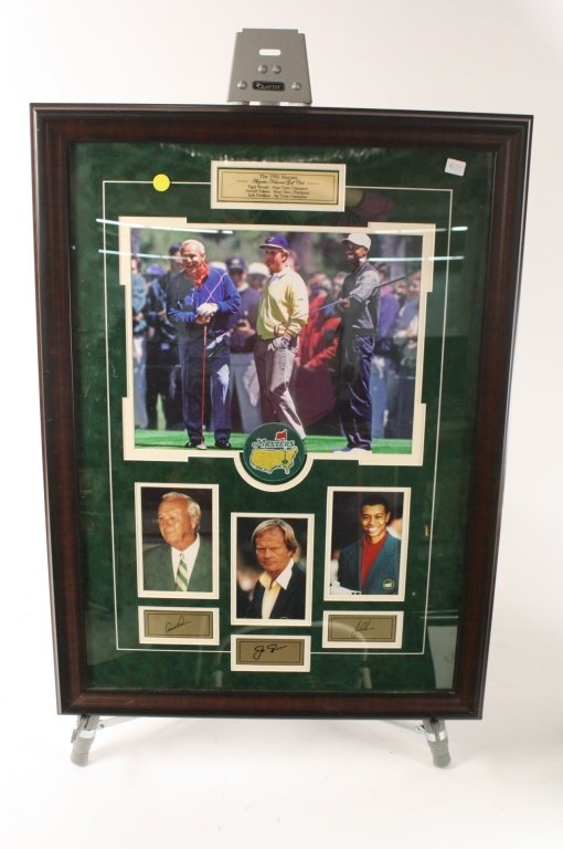 Framed Masters Gold Winners 1996 (1 of 2)