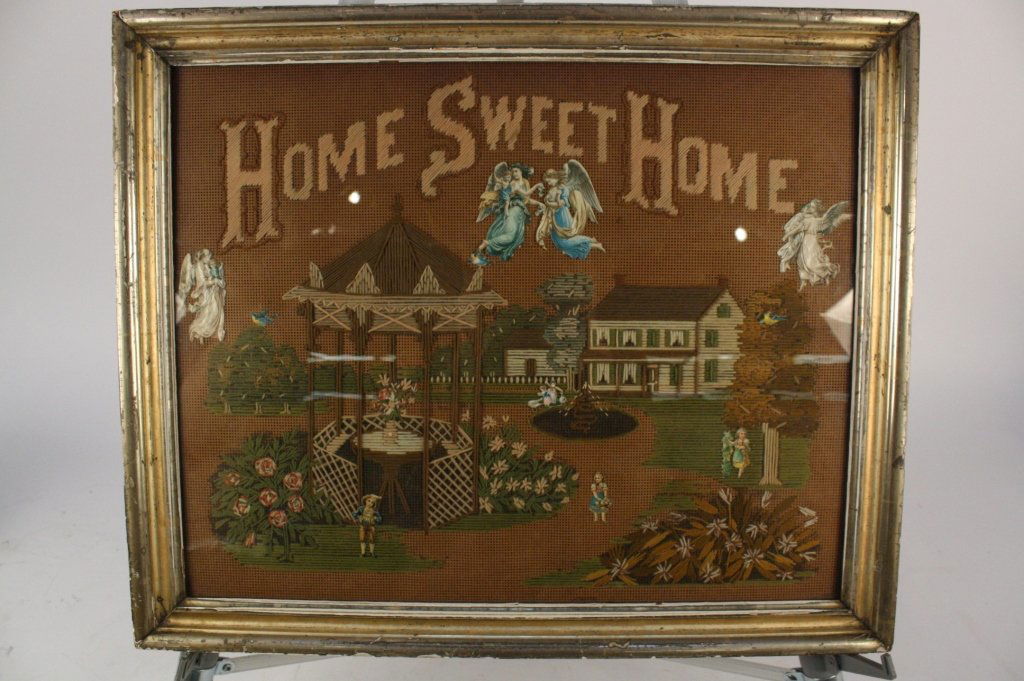 Needle Point Sampler Home Sweet Home (1 of 4)