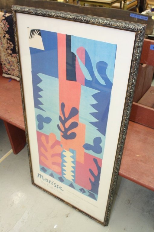 Framed MATISSE Print 1978 (1 of 4)