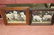 Pair framed Currier and Ives Kitten prints