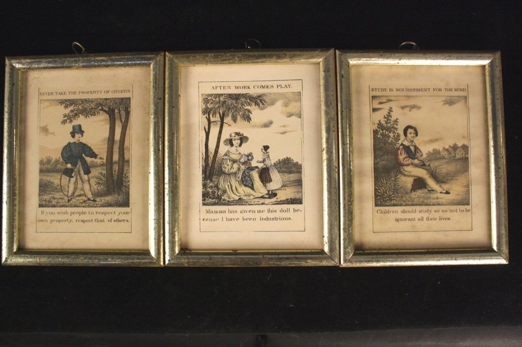 Set three vintage prints kids room (1 of 6)