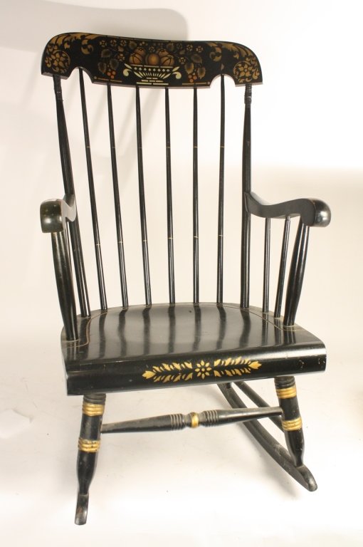 Hitchcock Style Rocking Chair (1 of 7)