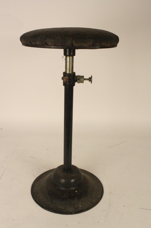 Industrial Vintage Piano stool (1 of 5)