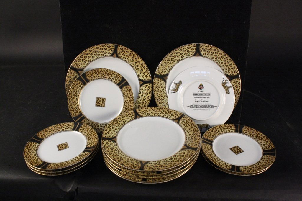 LYNN CHASE 'Amazonian Jaguar' Art Plates (1 of 6)