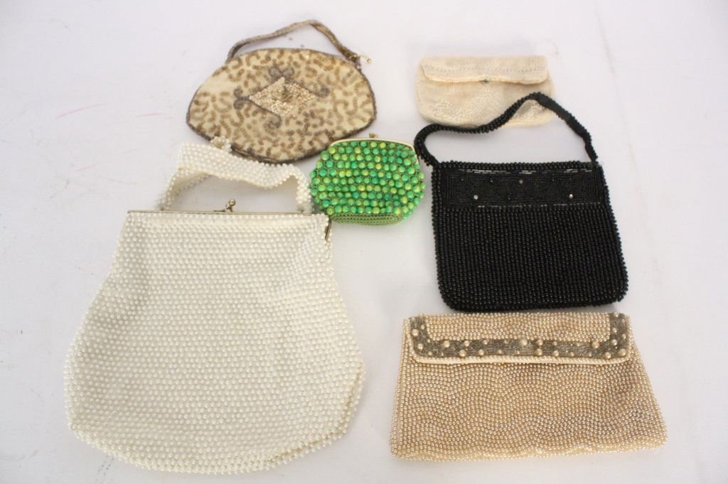 Vintage Beaded Purse Lot of 6 Items (1 of 10)