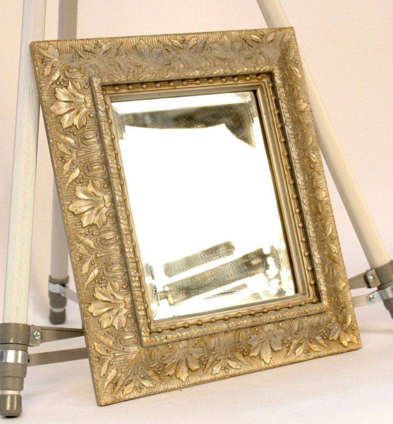 Silver Leaf Framed Mirror (1 of 5)