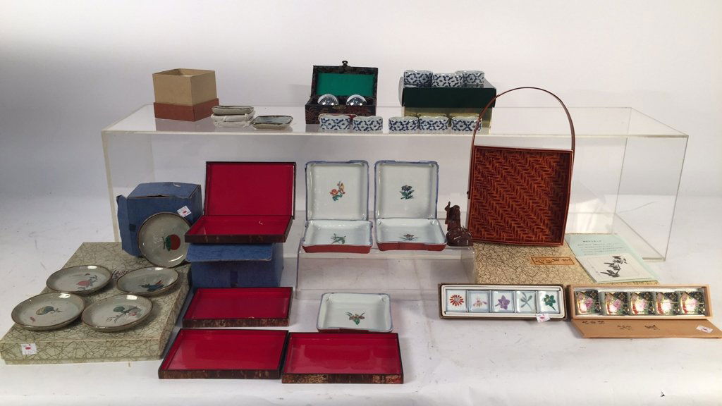 Group Lot Boxed Asian articles and tableware (1 of 10)