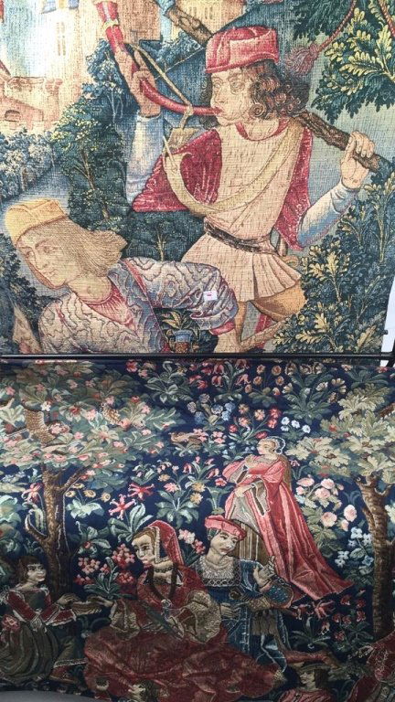 Two Tapestry Wall Hangings (1 of 3)