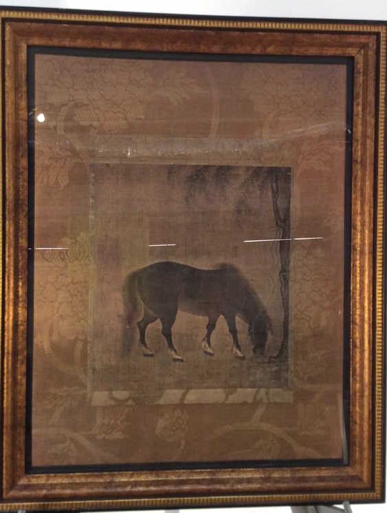 Asian Horse Artwork on Silk (1 of 9)