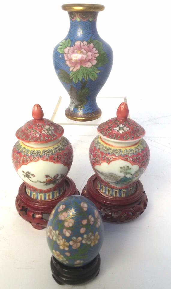 Cloisonné Group Lot (1 of 10)