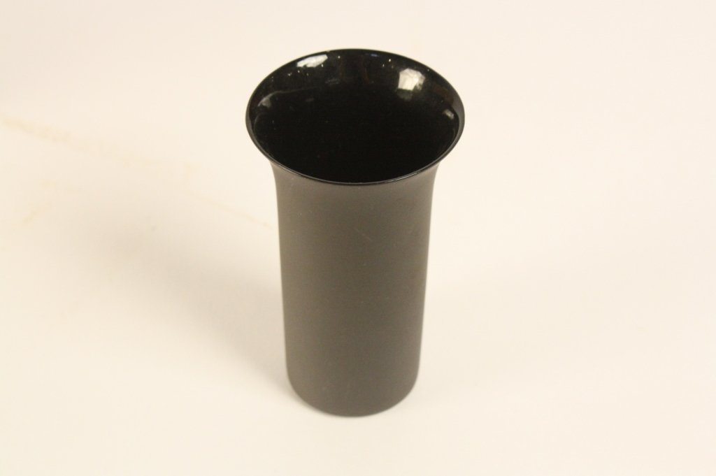 ROSENTHAL Black Bisk Mini Vase (1 of 4)