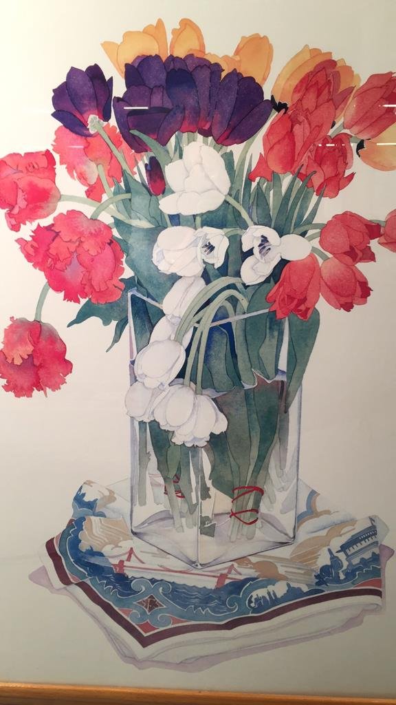 Framed Floral Artwork (1 of 4)