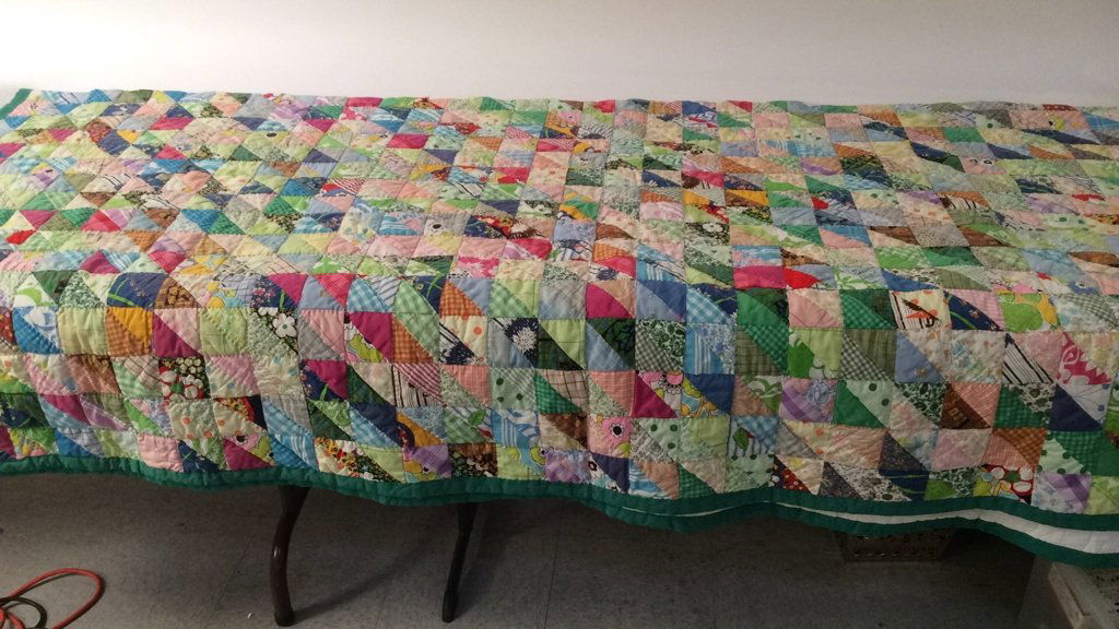 Hand Made Patchwork Quilt (1 of 7)