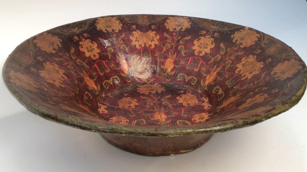 Large decorative centerpiece bowl (1 of 10)