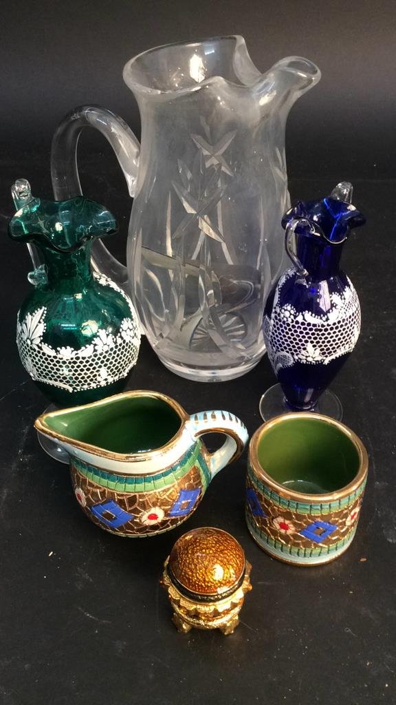 crystal porcelain group lot (1 of 8)