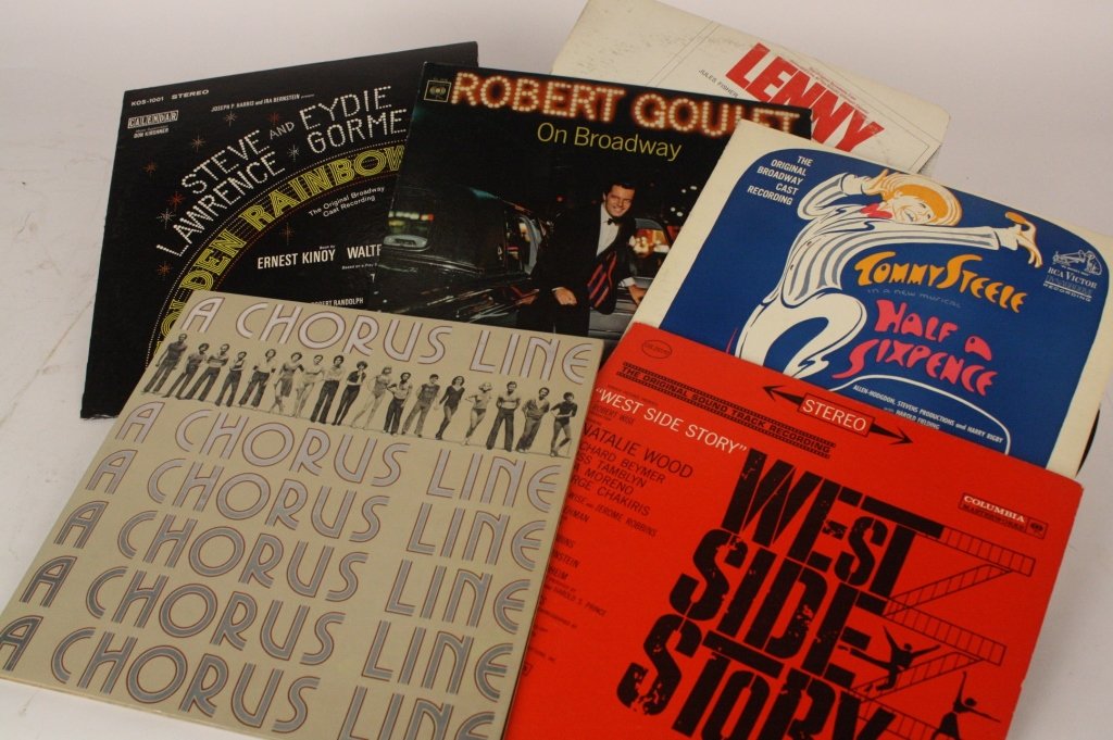 SIX Original Broadway Cast and Soundtrack Albums (1 of 2)