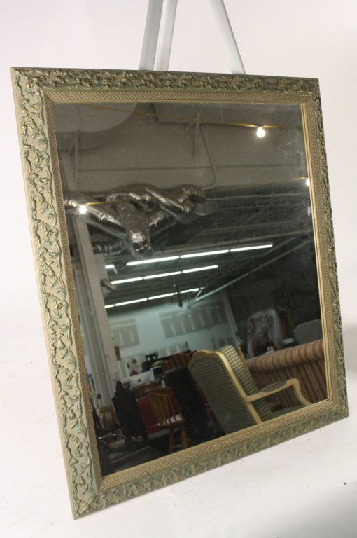 Green and Gold Composite Mirror (1 of 3)