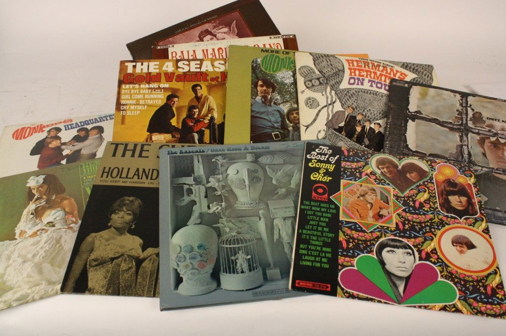 TWELVE c1960's Record Albums of the Times (1 of 6)