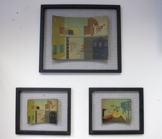 Nicholas Takis Modernist Paintings c. 1950s (1 of 7)