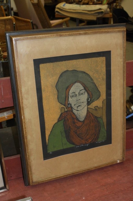 KRAZYNA Signed Lithograph (1 of 4)