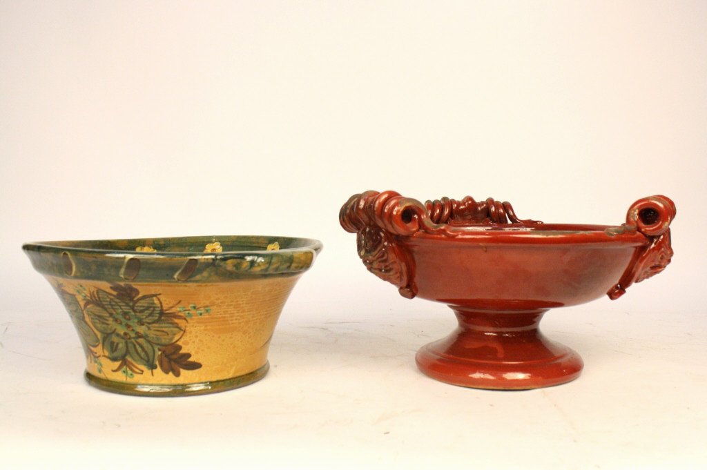 TWO Ceramic Bowls 1 WILD OLIVE CO Made in Italy (1 of 8)