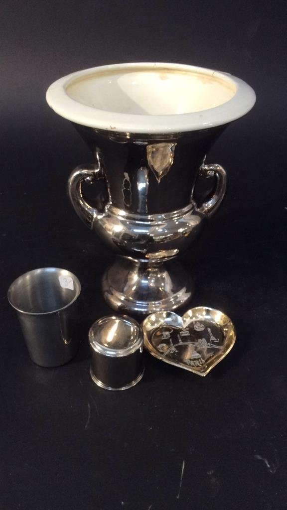 Silver Porcelain Group Lot (1 of 7)