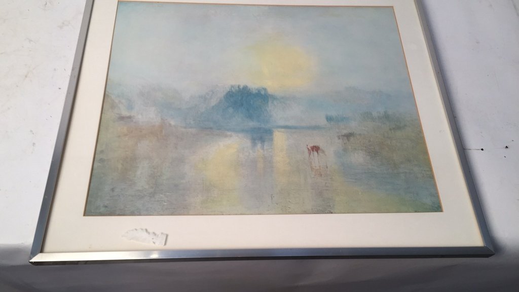 JMW TURNER Framed Artwork Deer in a Meadow Print (1 of 5)
