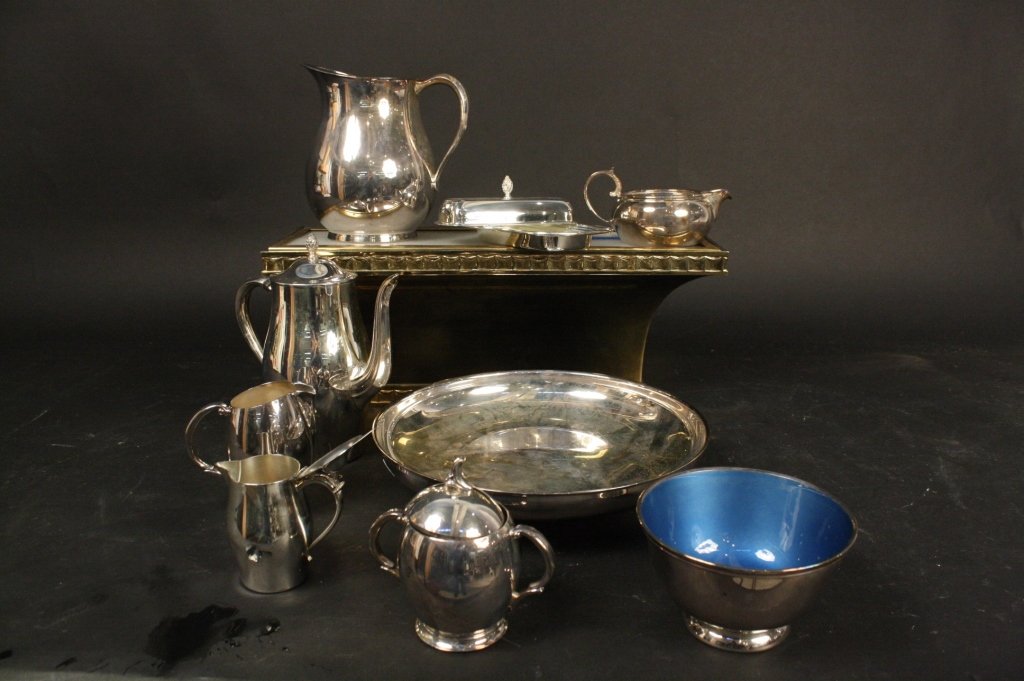 Group lot of Silver Plate (1 of 5)