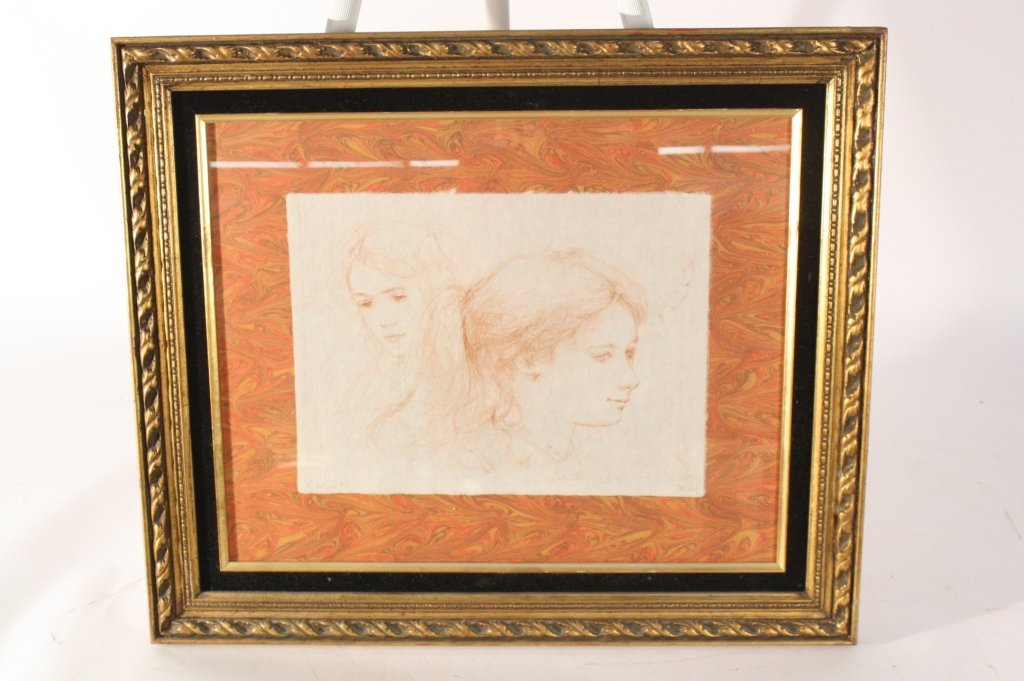 HIBEL 1/25 ED 89 Portrait Two Girls (1 of 6)