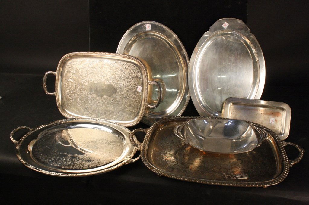 Silver & Silver Plate 6 Piece Lot (1 of 6)