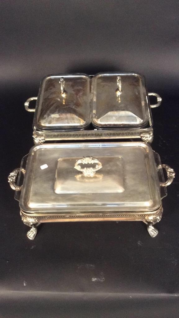 Vintage Silver Plate Serving Pair (1 of 10)