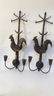 Rooster Folk Art Sconces
