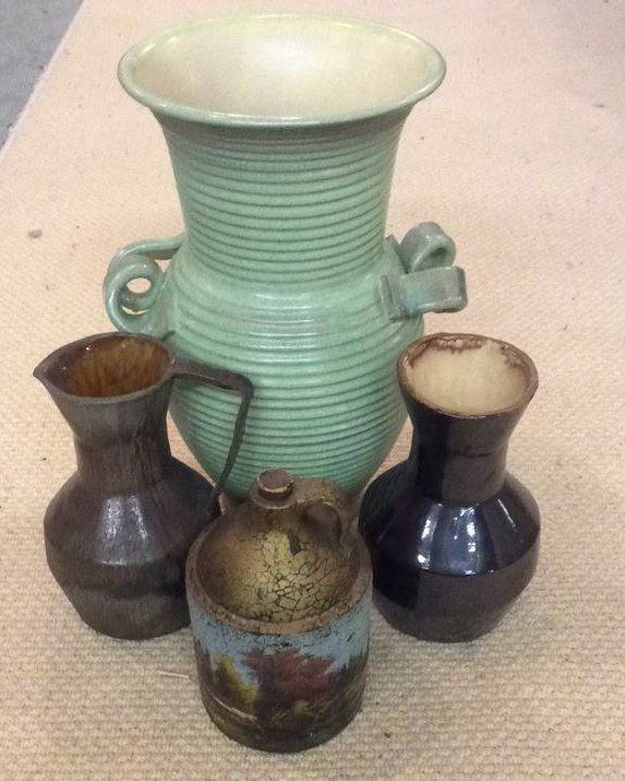 Vintage Pottery 4 Piece Lot (1 of 10)