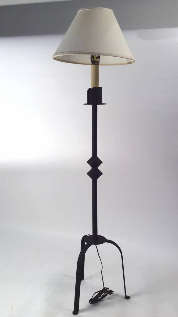 Wrought Iron mid Century Standing Lamp (1 of 4)