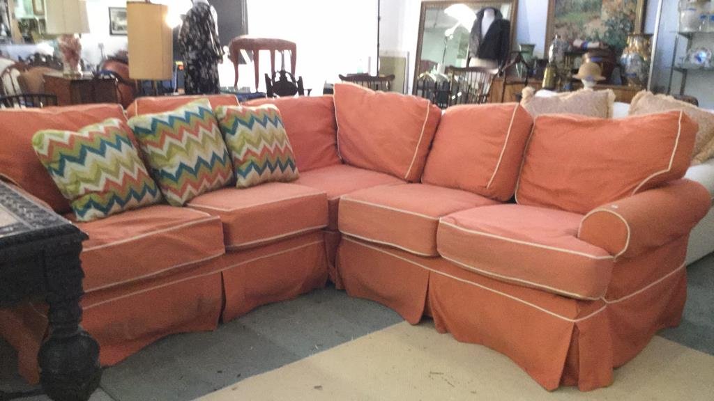 Two Piece sectional Sofa (1 of 6)