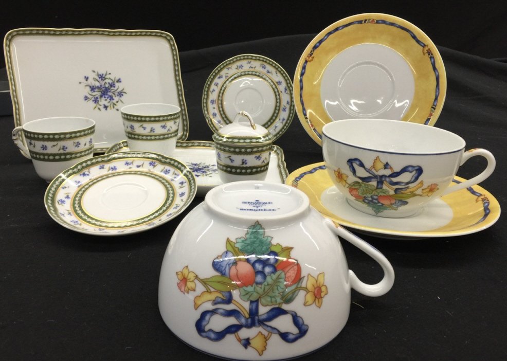 Group Lot Two Limoges Tea Limoges Set (1 of 7)