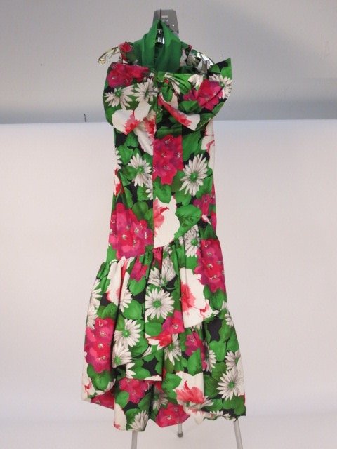 Vintage LAWRENCE BERGDORF GOODMAN Gown and Shall (1 of 6)