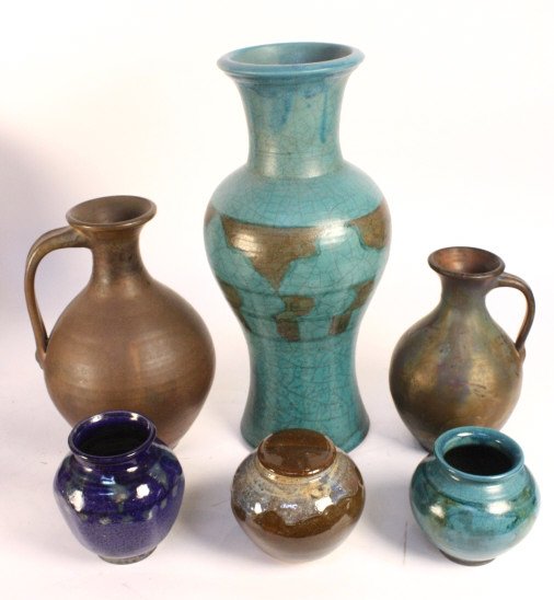 RICHARD FOYE Ceramic set of 6 Works (1 of 9)