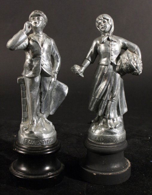 Pair Antique Sculptural Newels or Posts (1 of 7)