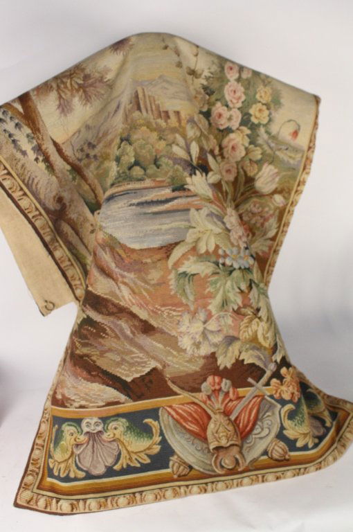 Antique Needle Point Tapestry (1 of 5)