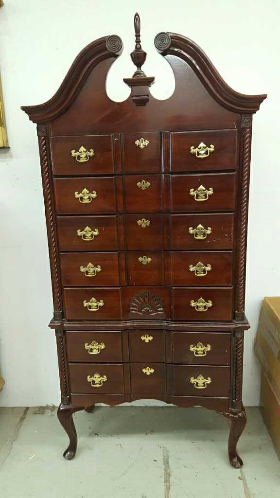 English Style Chest on Chest Highboy (1 of 8)