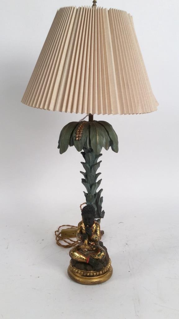 Palm Tree and Seared Figure Lamp (1 of 10)