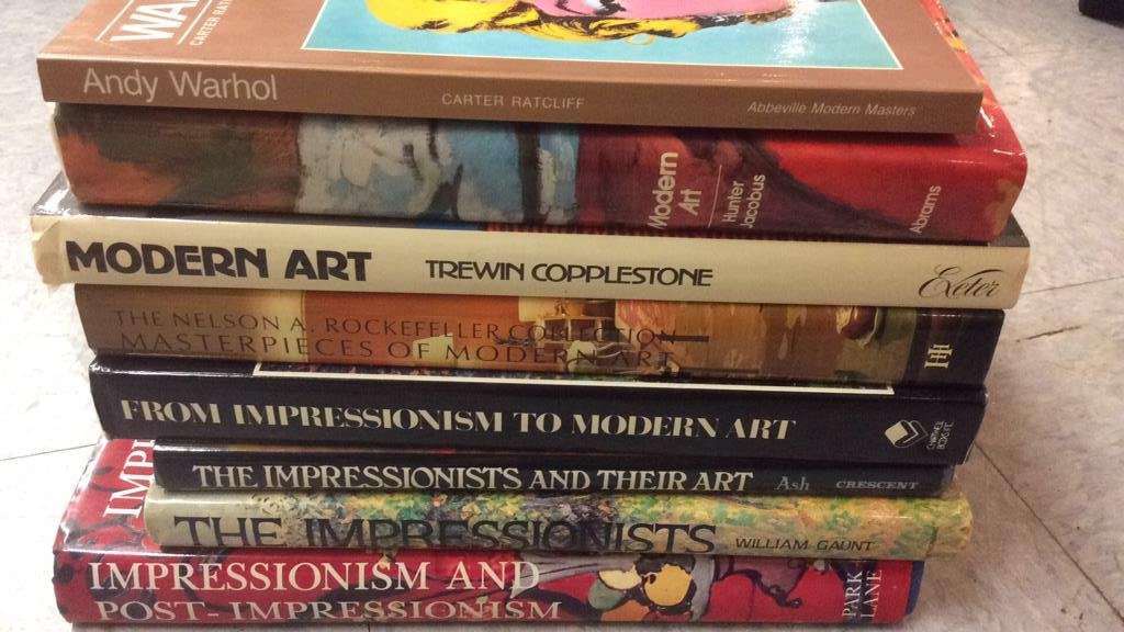 Group 8 ART coffee table books (1 of 10)