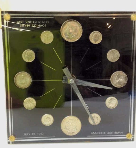 Silver Coin Clock (1 of 6)