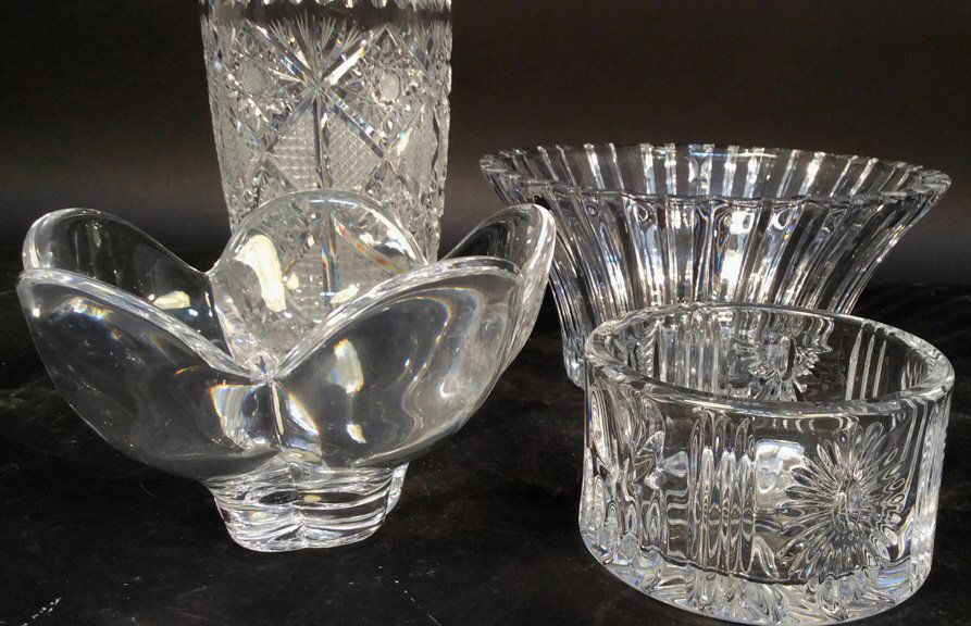 4 Cut Crystal group new and vintage (1 of 7)