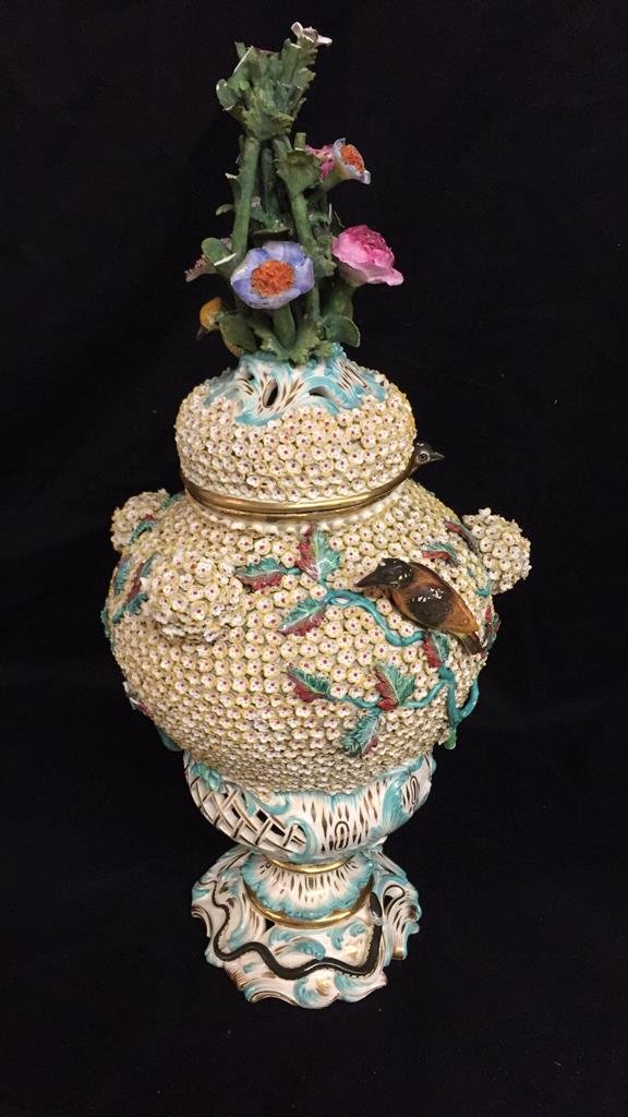 Antique Porcelain Lidded Urn (1 of 9)